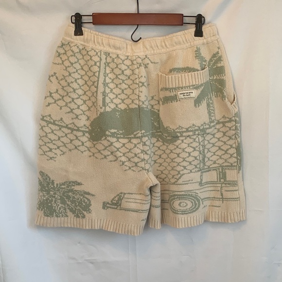 HONOR THE GIFT Jungle Jacquard  Women’s Knit Shorts 100% Cotton NWOT. - Picture 3 of 7